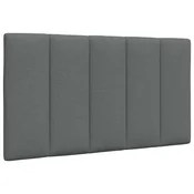 vidaXL vidaXL Vzglavna stranica temno siva 90 cm blago, (21653006)