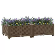 Povišena gredica 80 x 40 x 23 cm od polipropilena