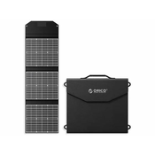 ORICO zložljiv solarni panel, 60W, DC, MC4, 2xUSB-A, USB-C, SCP2-60
