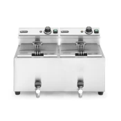 Električna Friteza Profi Line z Odtočno Pipo 16L, 230V/7000W, (610x515x354mm)