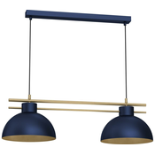 Luster na sajli ESTATE 2xE27/15W/230V plava