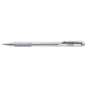 Pentel roler gel Metallic Hybrid Gel Grip, srebrn