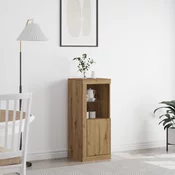 LED komoda Umjetnicki hrast 41 x 37 x 100 cm Konstruirano drvo