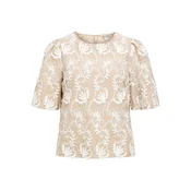 OBJECT Bluza OBJMya  bež / bela