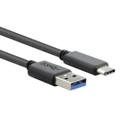 Kabl USB 3.0 Tip A - Tip C 3.1 E-green 2m crni