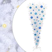 vidaXL vidaXL Umestno božično drevo med 150 LED Bela 120 cm PVC in jeklo, (5000111451)