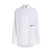 KARL LAGERFELD JEANS Bluza  Oxford bela