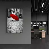 Wallity Dekorativna slika na kaljenom staklu, 46x72cm, Šarena