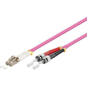MicroConnect Optični patch kabel LC/UPC-ST/UPC 2m OM4