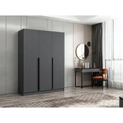 Hanah home Ormar Kale 135x210x52cm Antracit