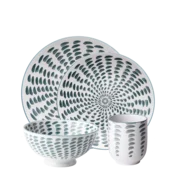 Porcelanski komplet 24 kosov – Gaya Elements Water - W0094