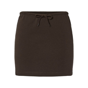Pieces Ženska suknja Chilli, Mini, Braon
