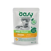 Oasy Chunks in Gravy Sterilized Adult piščanec v omaki, vrečka - 85 g 12 x 85 g