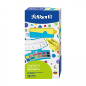 Pelikan vodene barvice Procolor, turquoise-neon yellow, 12/1