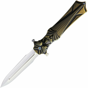 Rike Knife Amulet Linerlock Gold