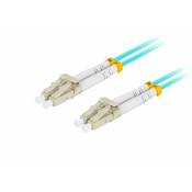Lanberg CABO DE FIBRA ÓPTICA LANBERG PATCHCORD LC/UPC DUPLEX 2M OM3 LSZH