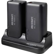 Voltcraft VOLTCRAFT VC 5000-2 powerbank (rezervni akumulatorji) 5000 mAh Li-Ion črna prikaz stanja, (20432831)