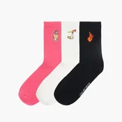 Cropp - 3 pack carapa Cow & Chicken - šareno