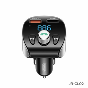 TRANSMITTER FM / AUTO PUNJAC JOYROOM JR-CL02 2-PORT CAR CHARGER + TRANSMITER FM BLACK