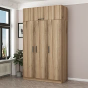 Hanah Home Garderober Minar 255, 135x255x52 cm, Braon