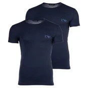 Emporio Armani Majica  marine / svetlo modra