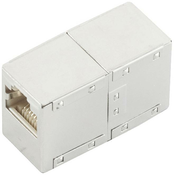 Shiverpeaks Shiverpeaks BASIC-S modularni priključek IN-line adapterja - spojka RJ45 - spojka RJ45\, 8/8 - 8/8\, dodeljena 1:1\, neoklopljena\, kovinska Shiverpeaks ISDN adapter [1x RJ45 vtičnica 8p8c -, (20411168)