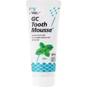 GC Tooth Mousse Mint remineralizirajuca zaštitna krema za osjetljive zube bez fluorida za profesionalnu uporabu (Topical Creme with Calcium, Phosphate) 35 ml