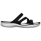 Crocs Womens Swiftwater Sandal Black/White 39-40
