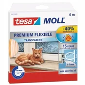shumee TESA samolepilno silikonsko tesnilo proti prepihu, prozorno, 6 m