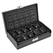 Komplet ključev za vtičnice 1/2, 10-24 mm, 10 kosov 12-101