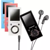 Intenso MP3 predvajalnik Video Scooter BT 16GB - roza