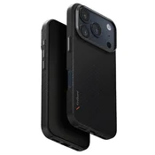 Premium ovitek UNIQ Keva Aramid™ iz aramidnih vlaken za iPhone 17 Pro Max - Navy Blue