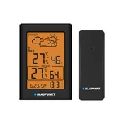 Blaupunkt Blaupunkt WS15BK Vremenska postaja z zunanjim senzorjem, črna