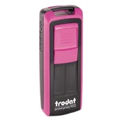 TRODAT Pocket Printy 9512 pečat s motivom ruže, crni jastučić za tintu 9512PI/K