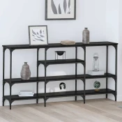 Konzolna stolica Crni hrast 160 x 29 x 80 cm Konstruirano drvo