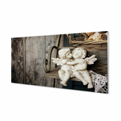 tulup.si Stenska plošča za kuhinjo Angel poljubljanje 125x50 cm