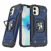 MG Ring Armor plastika ovitek za iPhone 14 Plus, modro