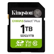 Kingston 1TB SDXC Canvas Select Plus, SDS3/1TB