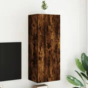 Zidni TV ormaric boja hrasta 40,5x30x102 cm konstruirano drvo
