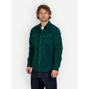 REELL Dual Cord Shirt forest green