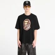 Majice BAPE x FOOTSHOP - Scribble Ape Tee Black XL
