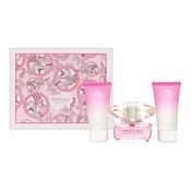 Versace Bright Crystal Gift Set EdT 50 ml + body lotion 50 ml + shower gel 50 ml