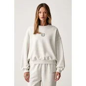 Le Privé pulover ženski bombažen VARSITY CREWNECK