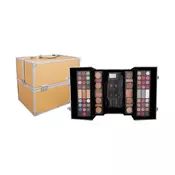 2K Super Model Beauty Train Case Gold set ličil 122,6 g za ženske