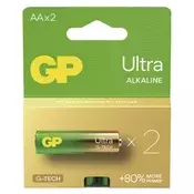 Baterija GP ULTRA alkalna LR6 AA 4 kos 2/1