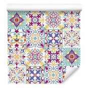 Stenska tapeta in orientalski mozaik za dnevno sobo in spalnico 50x1000 cm