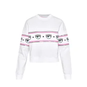 Chiara Ferragni Ženski duks 72CBIT05CFT02-003, Beli