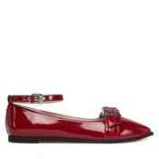 Balerinke Buffalo Marly Ankle 1621027 Rdeča