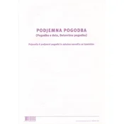 OBRAZEC 5,100 DELOVRŠNA POGODBA - PODJEMNA POGODBA A4