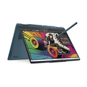 Laptop LENOVO Yoga 7 2-u-1 83JR0020SC / Ryzen AI 7 350, 32GB, 1TB SSD, AMD Radeon Graphics, 14 2,8K 120Hz OLED Touch, Windows 11, plavi